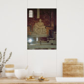Vatikan, Pieta von Michelangelo Poster (Küche)