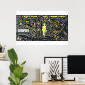 Vatikan Pleiades Muster 6 Poster (Heimbüro)