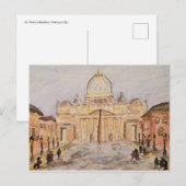 Vatikan-Postkarte Postkarte (Vorne/Hinten)