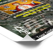 Vatikan Star Map Poster (Ecke)