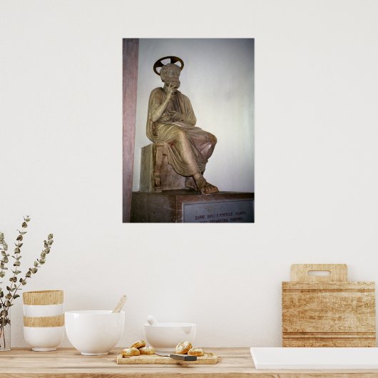 Vatikan, Statue des hl. Peter Poster (Küche)