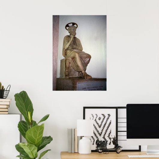 Vatikan, Statue des hl. Peter Poster (Heimbüro)