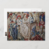 Vatikan Tapestry Postkarte (Vorne/Hinten)