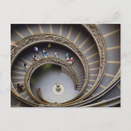 Vatikan, Treppe zum Himmel, Rom, Italien Postkarte (Vorderseite)