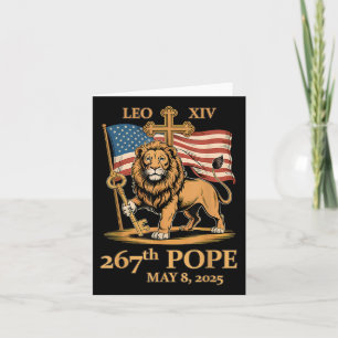 Vatikaner Papst Leo Xiv - Der 267. Papst _7 Karte