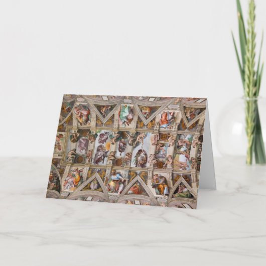 vatikanische Frohe Festtage Feiertagskarte (Vorderseite)