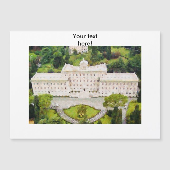 Vatikanmalerei Magnetkarte (Vorderseite)