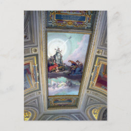 Vatikanmuseum Decke in Rom, Italien Postkarte