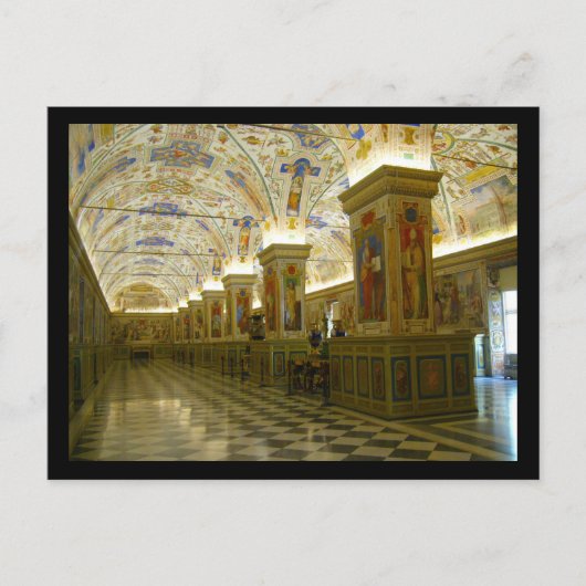 Vatikanmuseum Postkarte (Vorderseite)