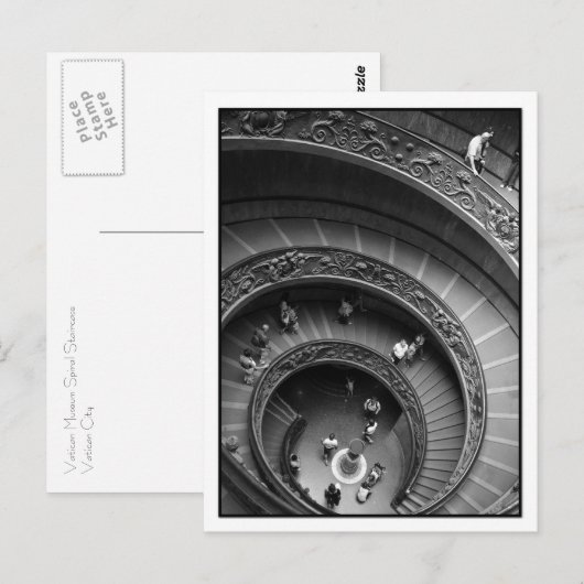 Vatikanmuseum Postkarte (Vorne/Hinten)