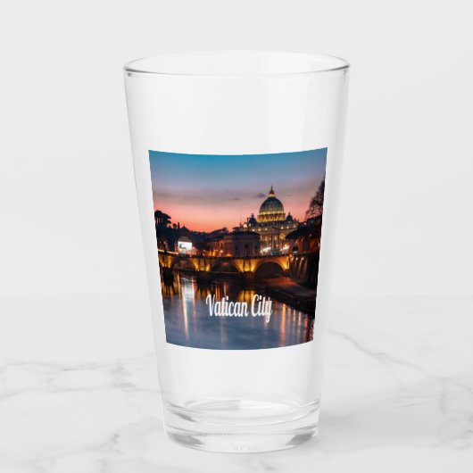 Vatikanstadt am Abend römisch-katholische Kirche Glas (Vorderseite)