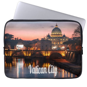Vatikanstadt am Abend römisch-katholische Kirche Laptopschutzhülle