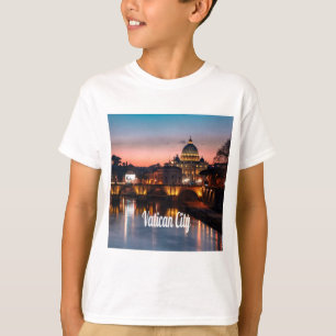 Vatikanstadt am Abend römisch-katholische Kirche T-Shirt