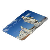 Vatikanstadt Basilika - Statuen Kühlschrankmagnet Magnet (Linke Seite)