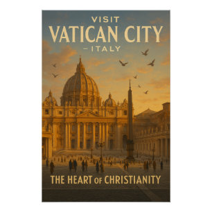 Vatikanstadt – Das Herz des Christentums Poster