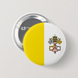Vatikanstadt-Flagge Button
