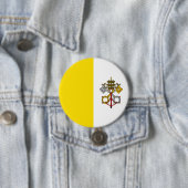 Vatikanstadt-Flagge Button (Beispiel)