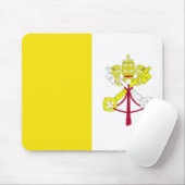 Vatikanstadt-Flagge Mousepad (Mit Mouse)