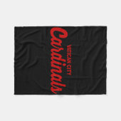 Vatikanstadt-Kardinal Funny Katholischer Papstspor Fleecedecke (Vorderseite (Horizontal))