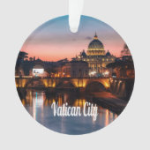 Vatikanstadt Nachts römisch-katholische Kirche Ornament (Vorderseite)