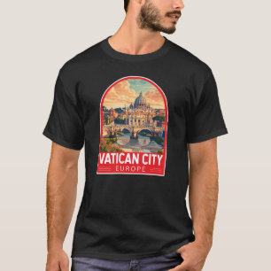 Vatikanstadt Reise Kunst Vintage T-Shirt