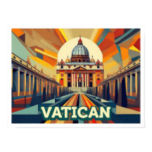 Vatikanstadt Reisen künstlerisch farbenfroh