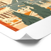 Vatikanstadt Rom Italien Elegante Kunst, Dichtung Poster (Ecke)