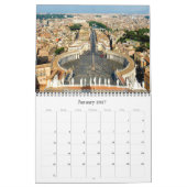 Vatikanstadt - Rom - Italien - Kalender (Jan 2027)