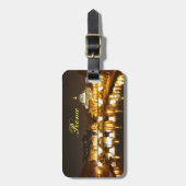 Vatikanstadt, Rom, Italien nachts Gepäckanhänger (Vorderseite vertikal)