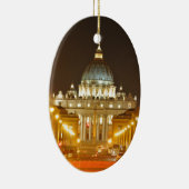 Vatikanstadt, Rom, Italien nachts Keramik Ornament (Rechts)