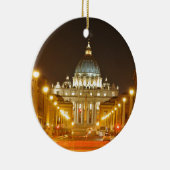 Vatikanstadt, Rom, Italien nachts Keramikornament (Rechts)