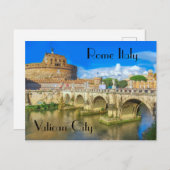 Vatikanstadt Rom Italien Postkarte (Vorne/Hinten)