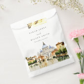 Vatikanstadt Rom Italien Wasserfarbenwelt Hochzeit Geschenktütchen (Versiegelt)