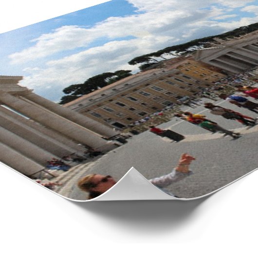 Vatikanstadt, Rom Poster (Ecke)