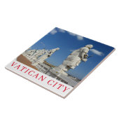 Vatikanstadt St. Peter Basilika Statuen Fliese (Seite)