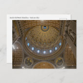 Vatikanstadt St.Peter Kirche Postkarte (Vorne/Hinten)