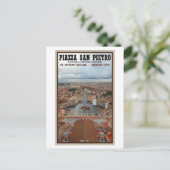 Vatikanstadt - St Peters Square View Postkarte (Stehend Vorderseite)