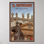 Vatikanstadt Statuen Poster (Vorne)
