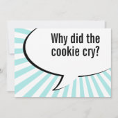 Vatiplätzchenwitz Einladung (Vorderseite)