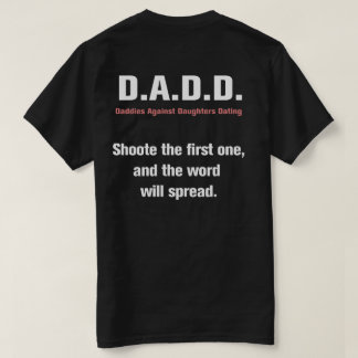 Vatis gegen Töchter verabredeten T-Shirt