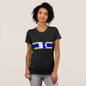 Vatiseeflaggen T-Shirt (Vorne ganz)