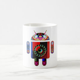 Vatiund BabyAndroid - Art101 durch Navin Kaffeetasse