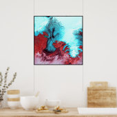 Vatnajokull Glacier Ice Cap Island Poster (Küche)