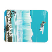 Vatnajökull-Reisemposter Magnet (Horizontal)