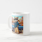 Vato Lobo "Neujahr" Kaffeetasse (Vorderseite Links)
