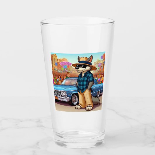 Vato Lobo "New Year" Glas (Vorderseite)