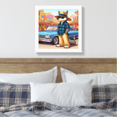 Vato Lobo "New Year" Leinwanddruck (Insitu (Schlafzimmer))