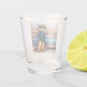 Vato Lobo "New Year" Schnapsglas (Rückseite)
