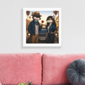 Vato Lobo "Valentines"  Leinwanddruck (Insitu (Wohnzimmer))