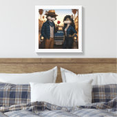 Vato Lobo "Valentines"  Leinwanddruck (Insitu (Schlafzimmer))